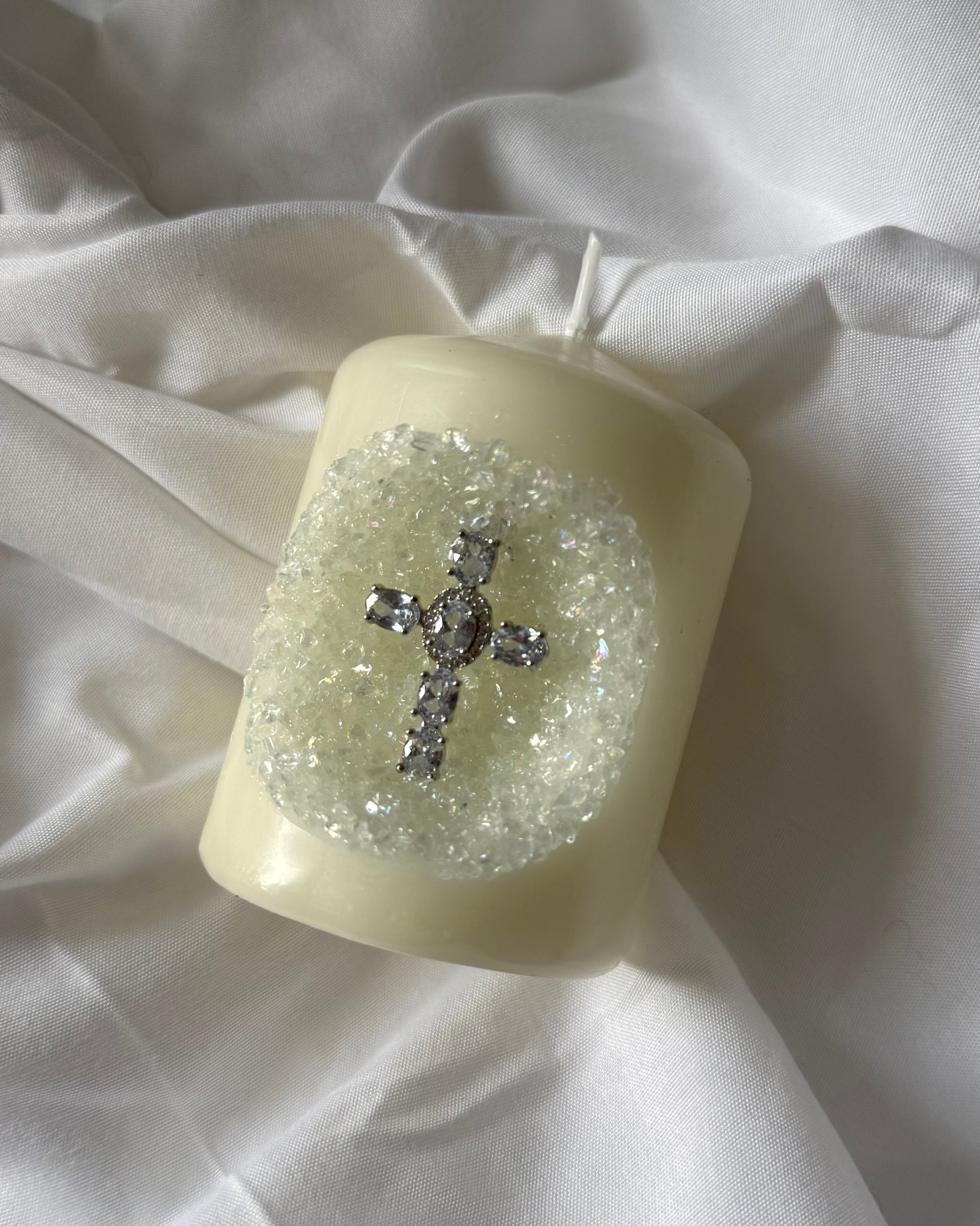 PETITE BOUGIE DU CHRIST | ARGENTÉE