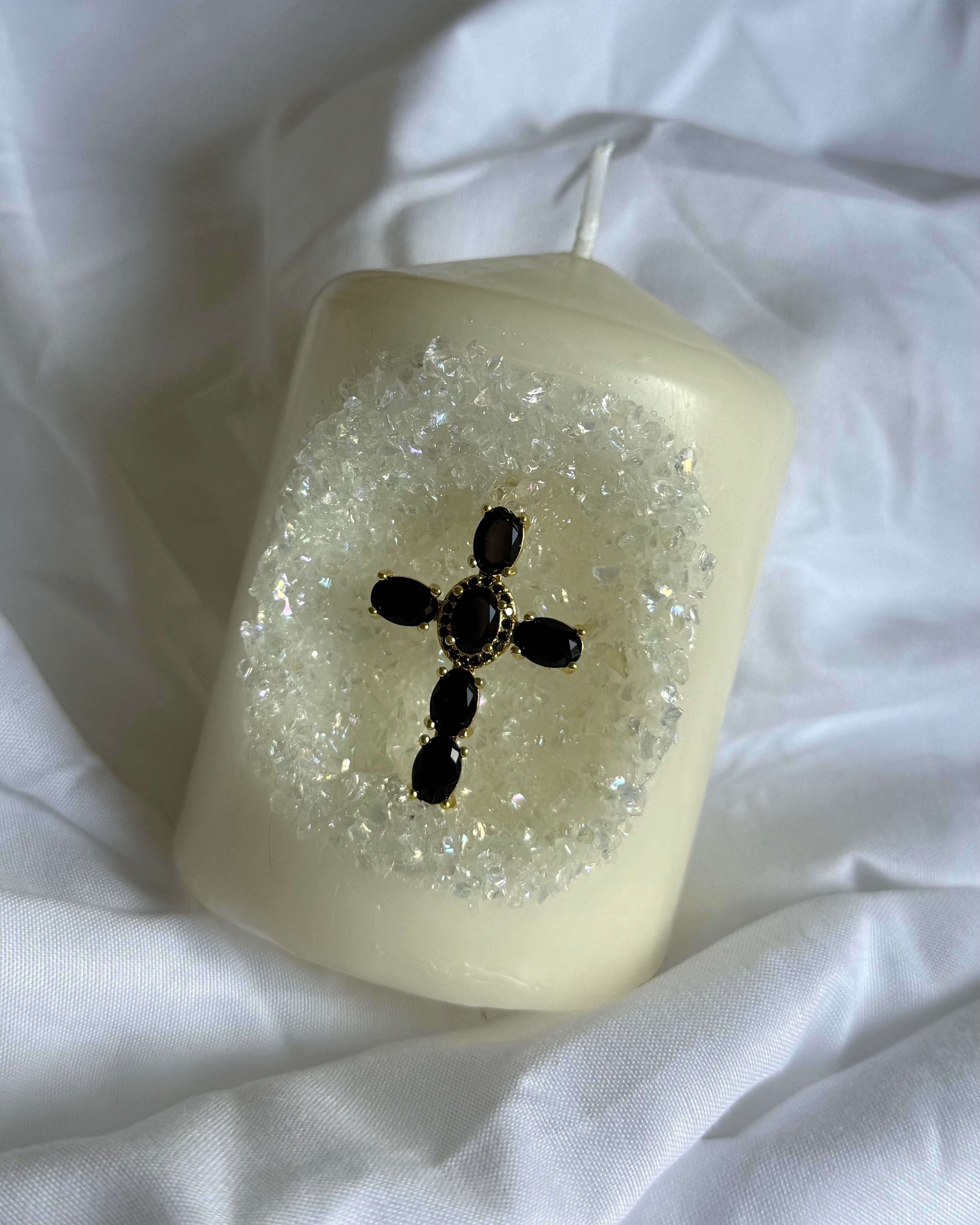PETITE BOUGIE DU CHRIST | NOIR