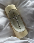 BOUGIE DU CHRIST | CRISTAUX ARGENTÉS